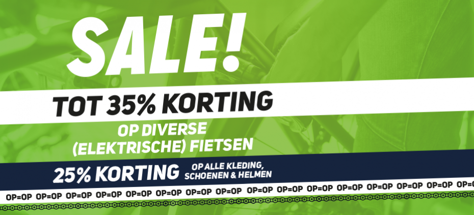 Onze grootste SALE ooit!