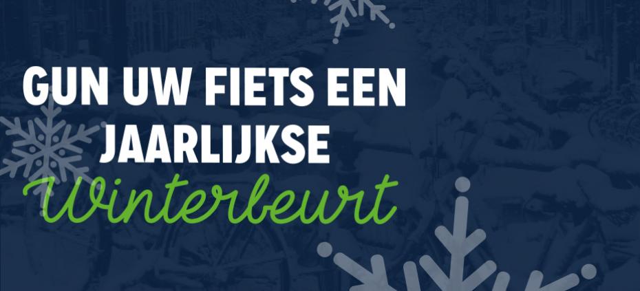 Gun uw fiets een jaarlijkse winterbeurt